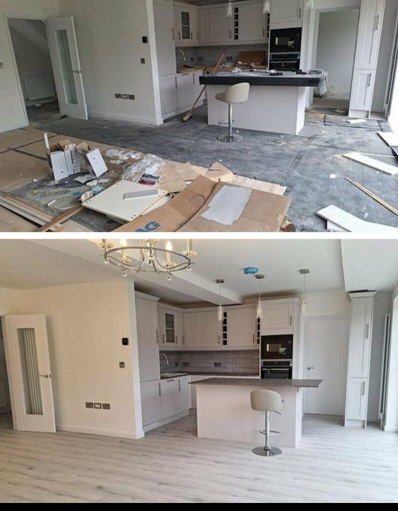 Sprzątanie po remoncie Częstochowa -przed i po